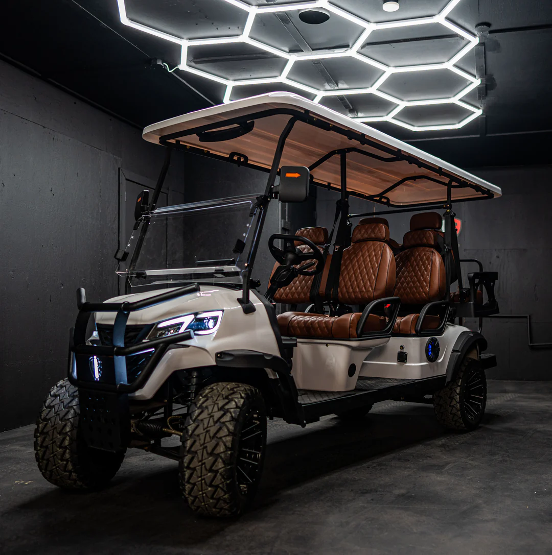 6-Passenger 72V Street-Legal Lithium LSV with LED Lights - Image 3