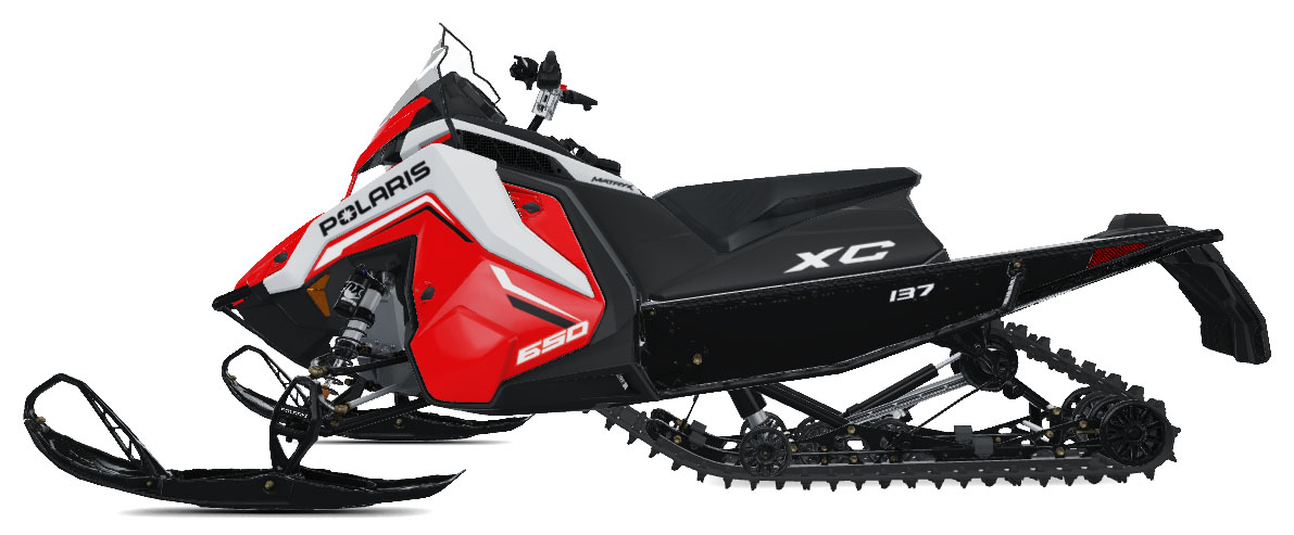 New 2027 Polaris 650 INDY XC 137 Indy Red - Image 2