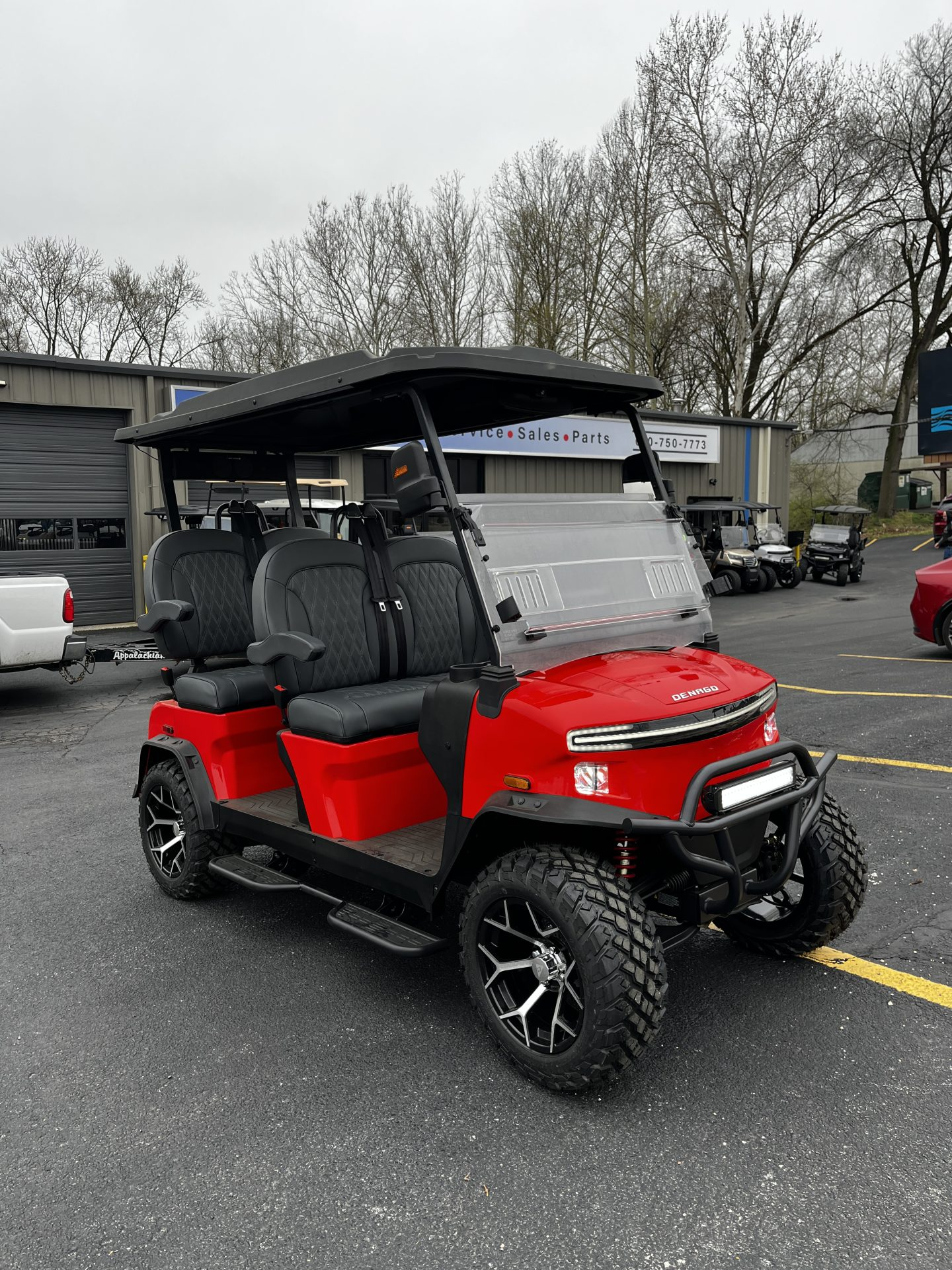 2026 Denago EV Rover XL Gen 3 – 4 Passenger Lithium-Ion Golf Cart - Image 4