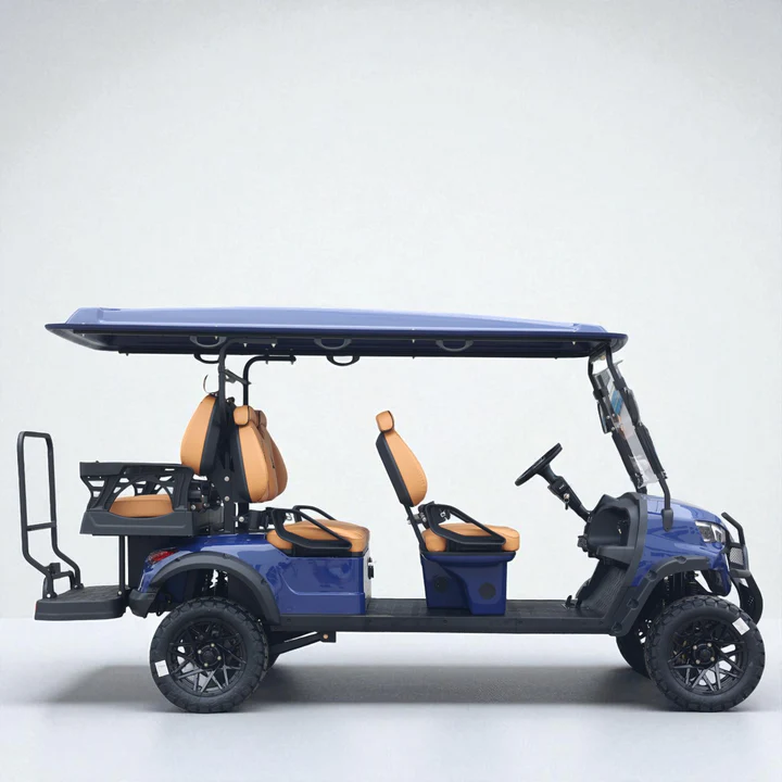 6-Passenger Extended-Range Street-Legal Lithium LSV with LED Lights - Image 2