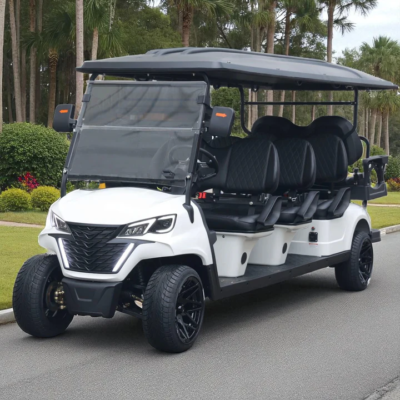 8-Passenger 48V Street-Legal Lithium LSV with LED Lights