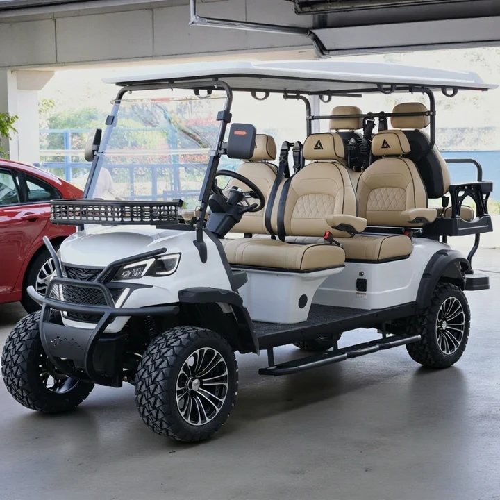 6-Passenger Extended-Range Street-Legal Lithium LSV with LED Lights - Image 8