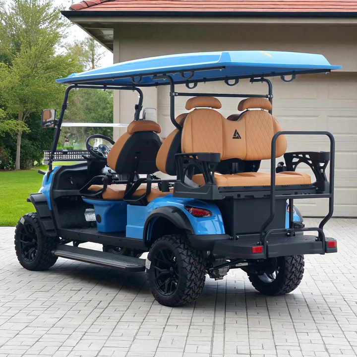 6-Passenger Extended-Range Street-Legal Lithium LSV with LED Lights - Image 4