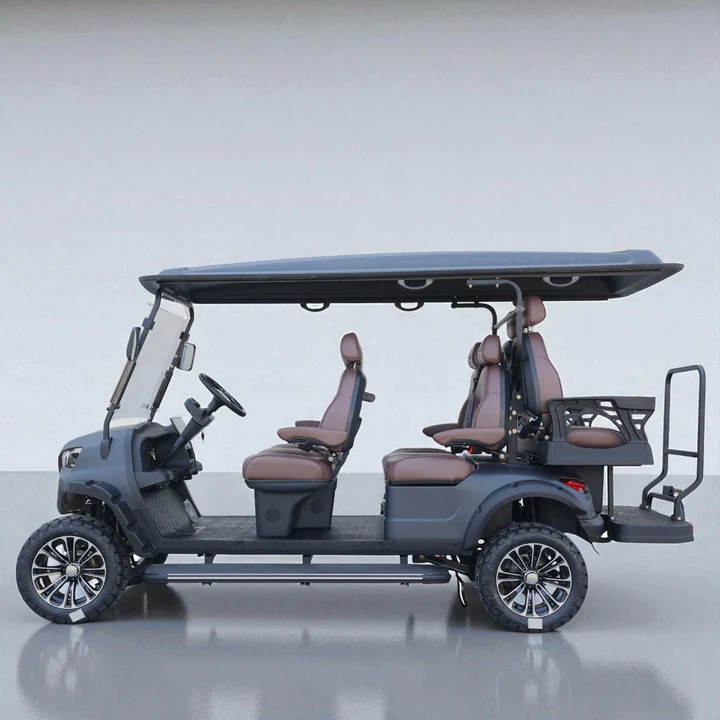 6-Passenger Extended-Range Street-Legal Lithium LSV with LED Lights - Image 3