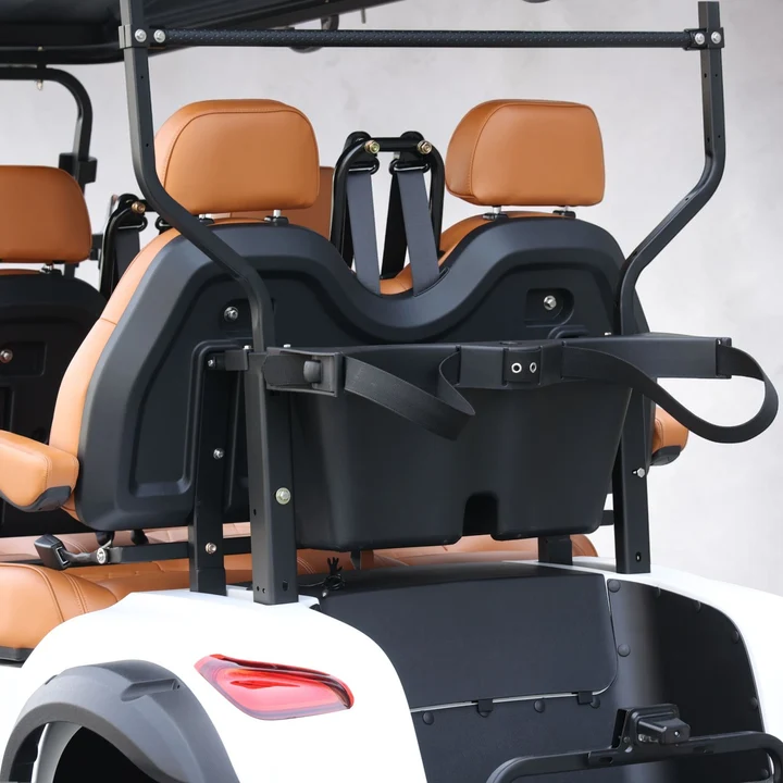 Signal White 4-Passenger 206Ah Extended-Range Lithium LSV with Savannah Seats - Image 3